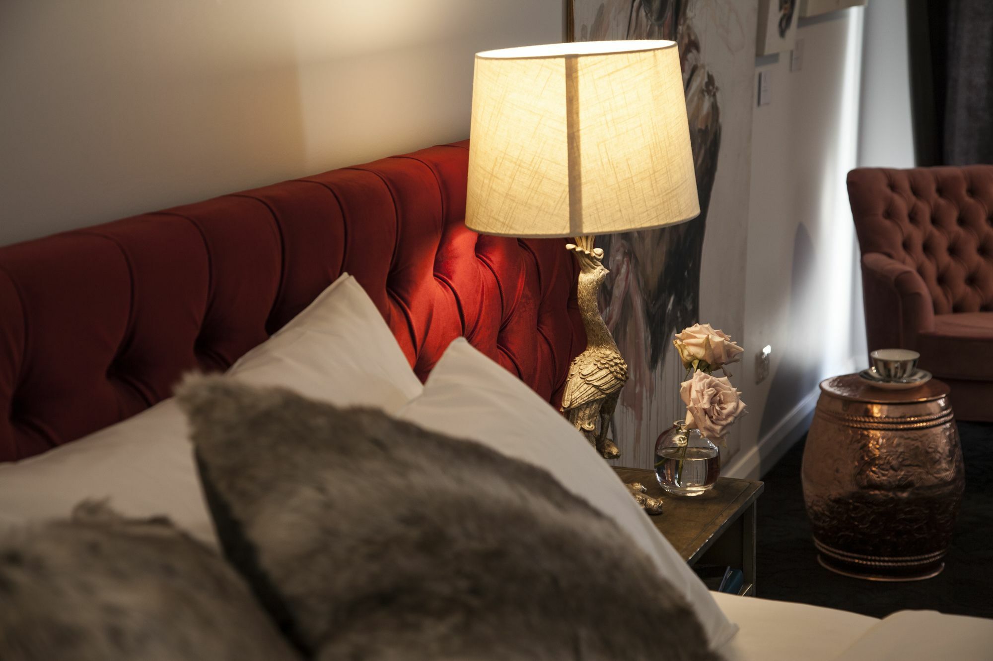 Daylesford Art Motel ภายนอก รูปภาพ A lamp