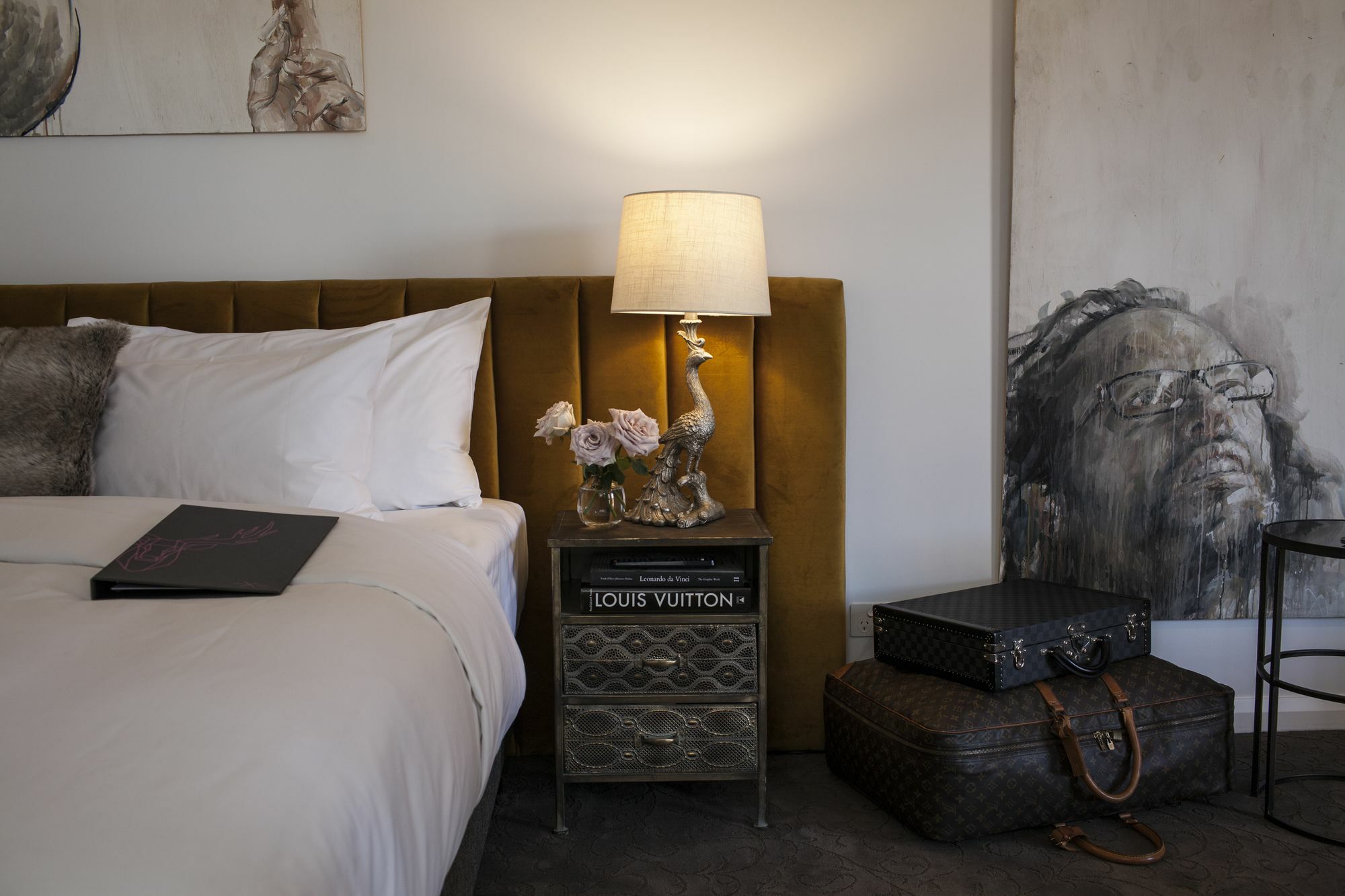 Daylesford Art Motel ภายนอก รูปภาพ A bedroom at the Hotel
